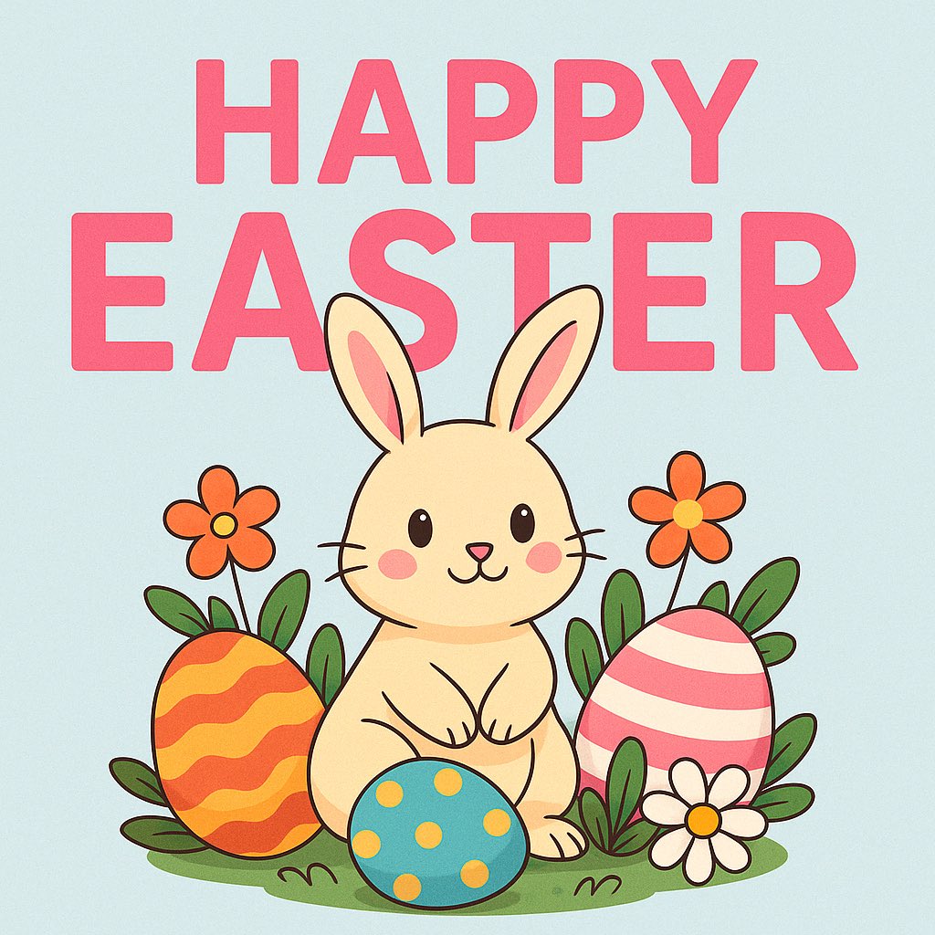 Happy Easter to all of you lovely people. Hope you all have a great Sunday