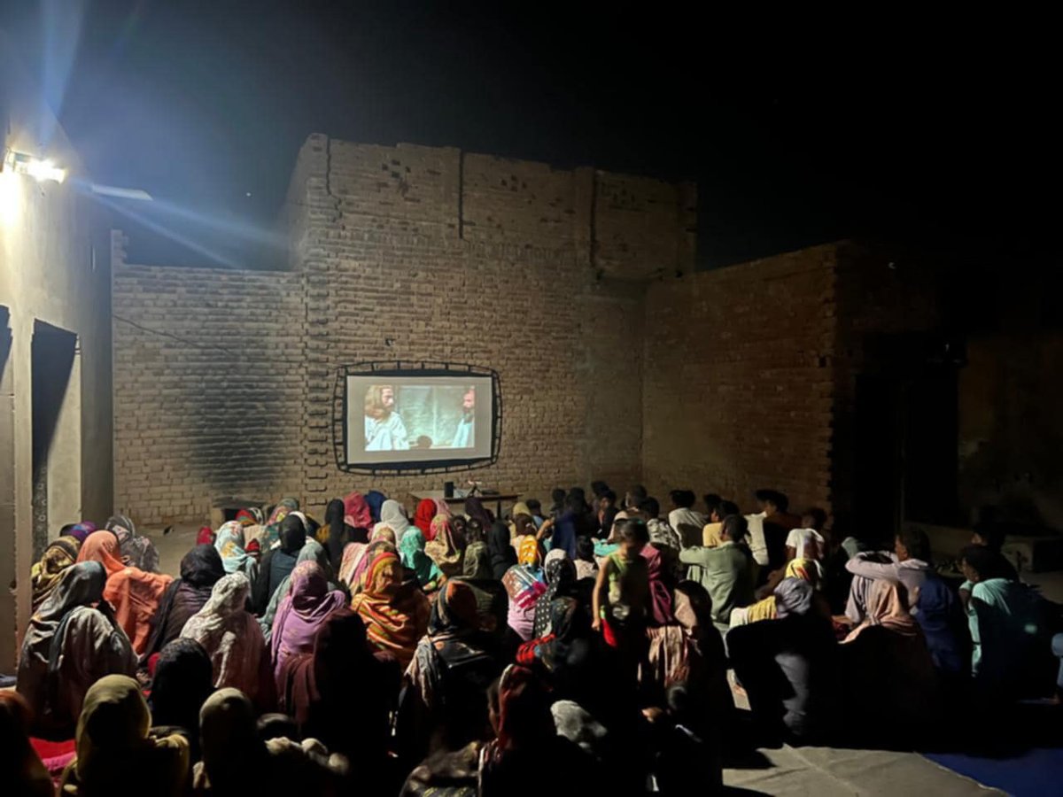 Happy Easter! May the hope of our risen Savior fill you with joy.

Today we rejoice as countless lives experience the power of His resurrection. At a recent Easter outreach, one of our indigenous leaders shared the Jesus Film—impacting lives for eternity. He is risen!