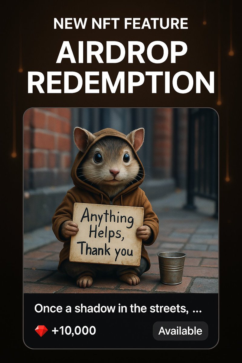 🚨 NEW NFT UNLOCKED – LIMITED TIME 🎁
🔥 Redeemable during the airdrop to supercharge.
Just tap the NFT tab, unlock with the code, and mint your way to more rewards.

👾 Tap NFT tab → Watch → Unlock → Collect
Link in the BIO

#NFTCollectors  #Web3Collectibles #CryptoMining