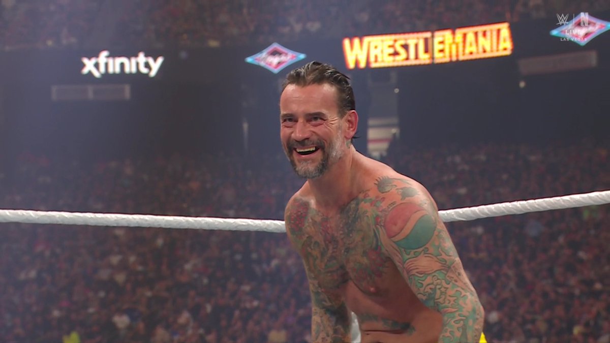 CMPunkOrg's tweet photo. HQ #Wrestlemania Screencaptures: https://t.co/aIN1X1hIgW
#CMPunk #BestInTheWorld #WWE https://t.co/zZZSupTjDq