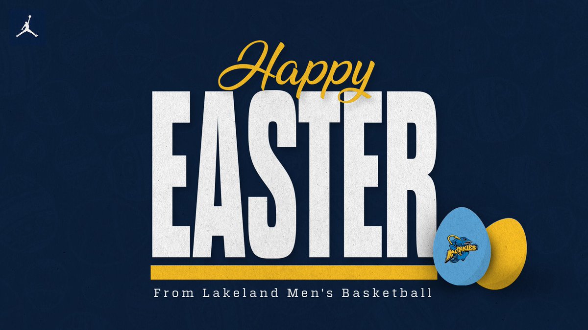 Grateful for our supporters, our teammates, and this community. Happy Easter from the Muskies Men’s Basketball family!🐰🤍