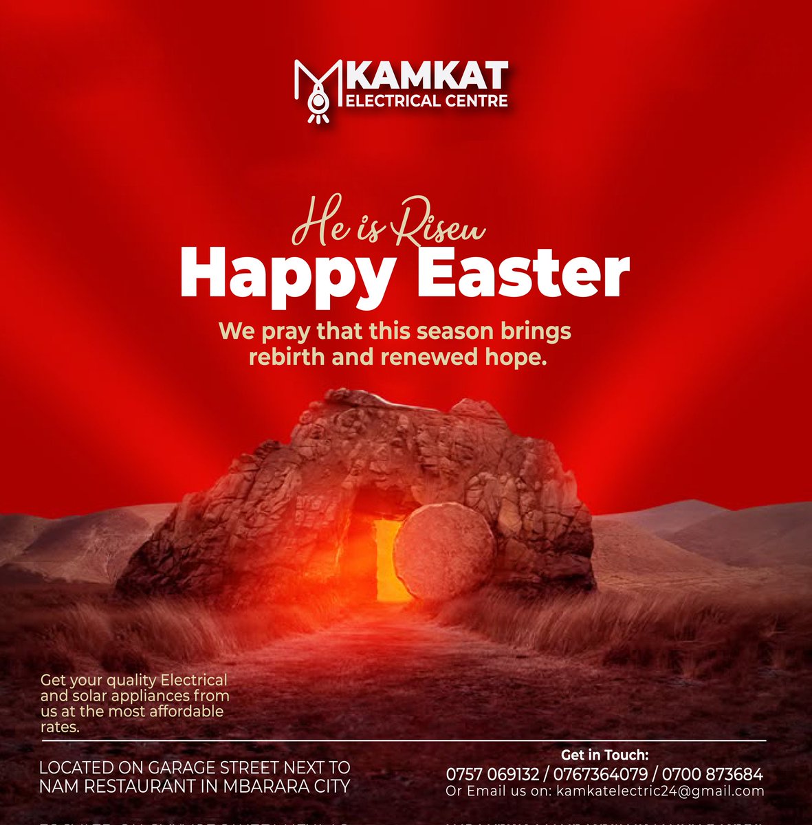 mkamkat's tweet photo. He is Risen
#HappyEaster https://t.co/xHyoJl9aYq