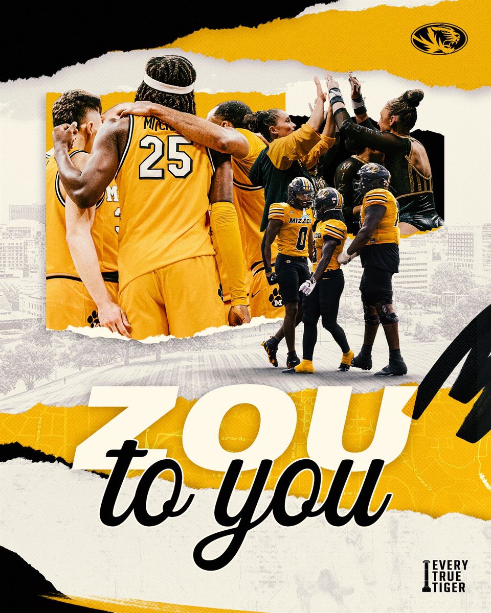 KC, let's turn up the Tiger spirit! ⚫️🟡ZOU to YOU is rolling into Chicken N Pickle in Overland Park on April 22. Meet the Tigers, score swag and rep Mizzou with pride. #ZOUtoYOU #MizzouAthletics #MizzouMade