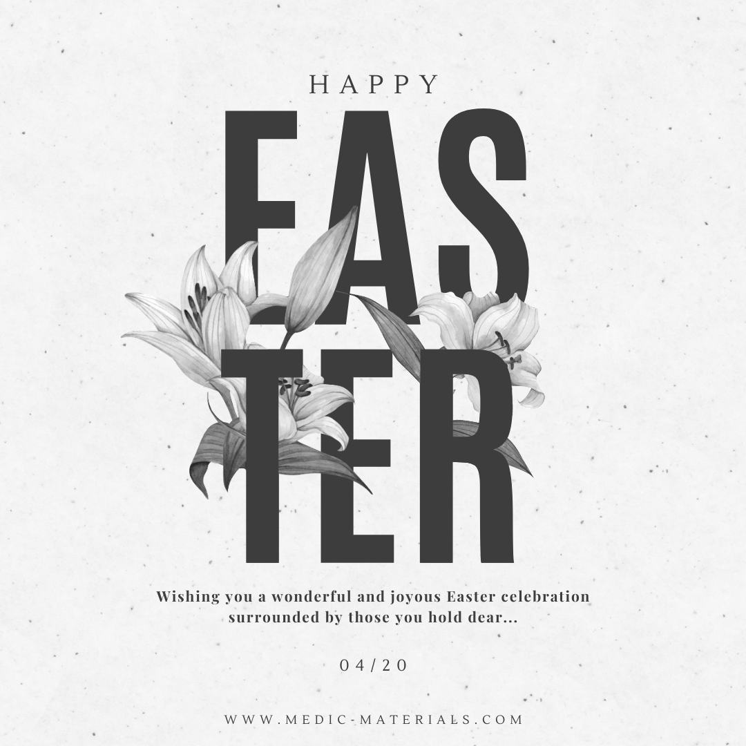 MedicMaterials's tweet photo. 🐣 Happy Easter! Enjoy the spring vibes, good food, and great company. 🌸 #Easter2025 https://t.co/PsoOgsuVWv