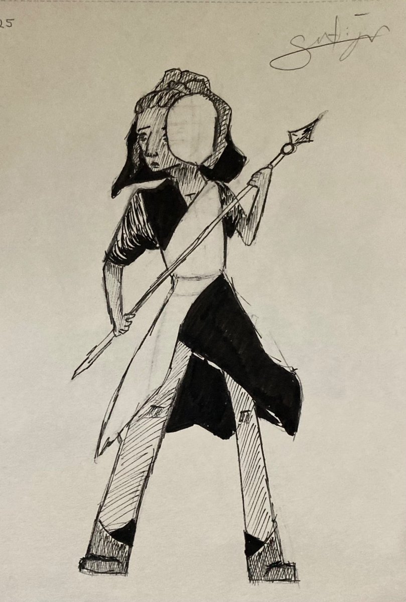 sb_art00's tweet photo. The doodle from yesterday but it is done #art #tradtionalart #blackandwhite #originalart #doodles https://t.co/GiSXHbN2LI