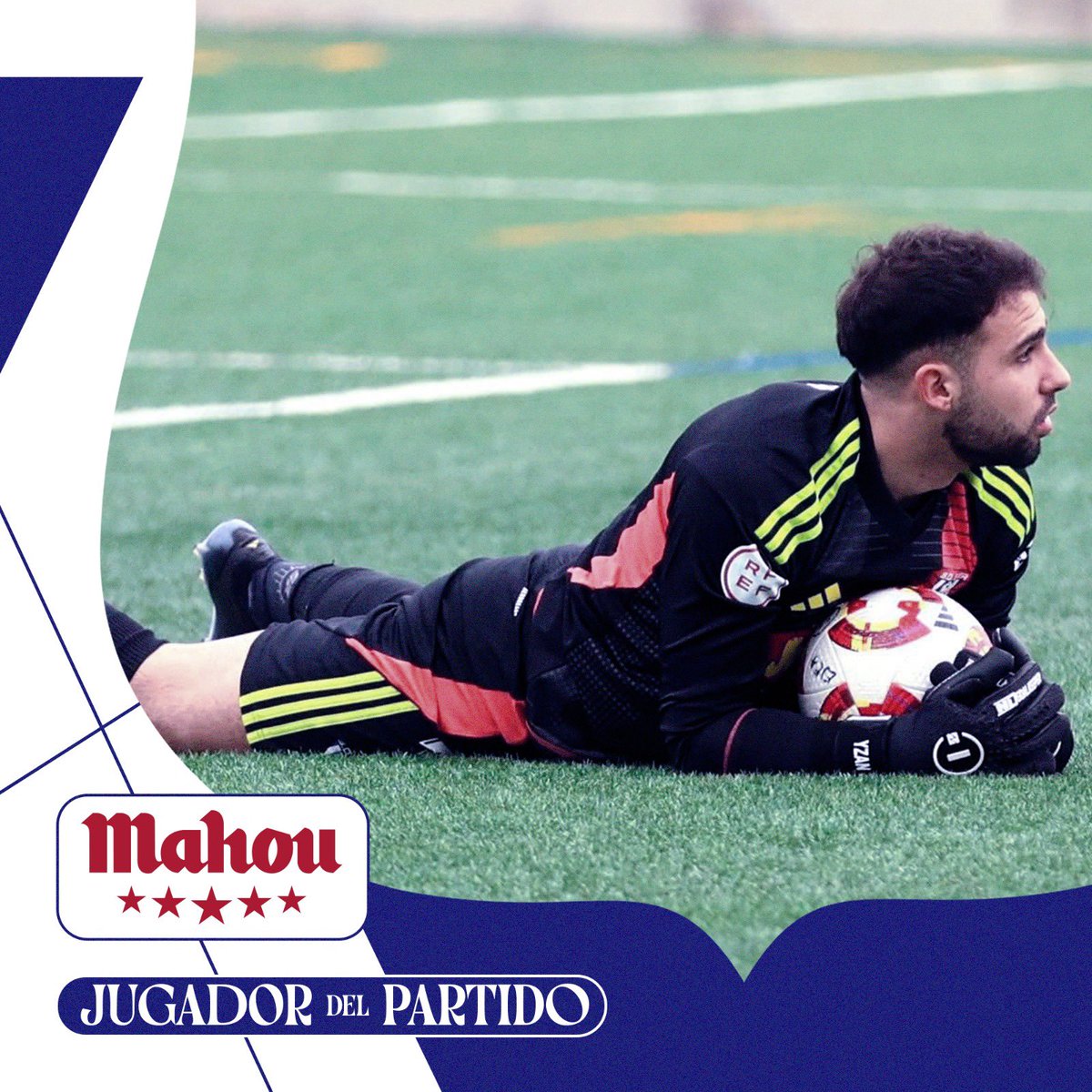 ⭐️𝐉𝐔𝐆𝐀𝐃𝐎𝐑 𝐂𝐈𝐍𝐂𝐎 𝐄𝐒𝐓𝐑𝐄𝐋𝐋𝐀𝐒⭐️

Yzan Acín, jugador Cinco Estrellas del partido de hoy en Luchán ante el Arenas Club.

#EjeaArenas #HemosVuelto💙