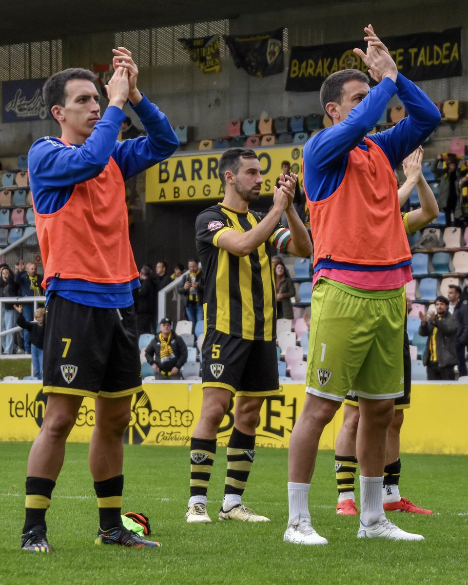 𝑺𝒆𝒈𝒊 𝒃𝒐𝒓𝒓𝒐𝒌𝒂𝒏! ⚒️

Luchar y creer. Cinco finales por delante ✊🏼

#GoazenBaraka