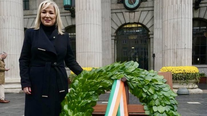 Today, we remember the generations of Irish men and women — ordinary people with extraordinary courage — who, over many centuries, dedicated their lives to freedom.

I stood with leaders from across Ireland at the GPO in Dublin, honouring their sacrifice and enduring legacy.

We