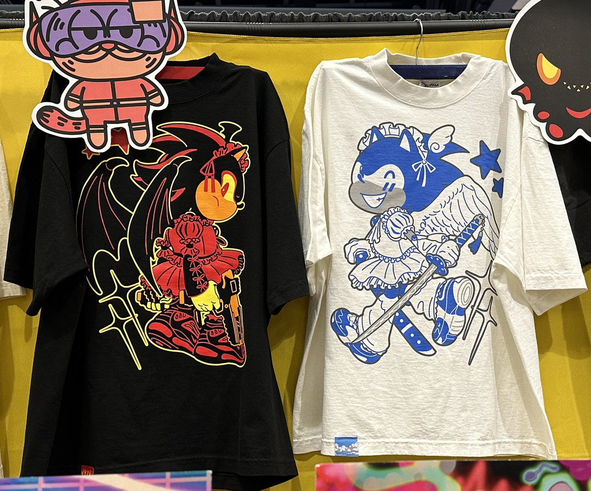 Frack's Sonic Deals (@frackdeals) on Twitter photo Shadow and Sonic angel/devil shirts by <a href="/aquiboni/">π
π
π
§π
π
‘π
π
€π
π₯π°πAX N29</a> at #Sakuracon !
Available for purchase on their online store!: bit.ly/4jHJNfg Shadow and Sonic angel/devil shirts by <a href="/aquiboni/">π
π
π
§π
π
‘π
π
€π
π₯π°πAX N29</a> at #Sakuracon !
Available for purchase on their online store!: bit.ly/4jHJNfg