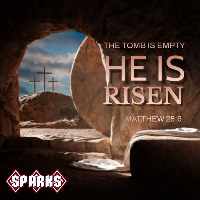 MsSparks09's tweet photo. He. Is. Risen. ✝️ https://t.co/rnNCSNHBca