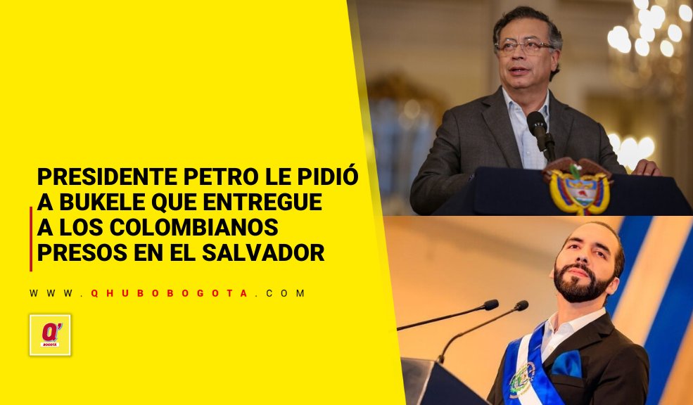 digital_bo70600's tweet photo. #AsíPasó El presidente Petro pidió que regresen a los colombianos presos en El Salvador. 
https://t.co/5krzkwl983 https://t.co/0aHOhrzBoA