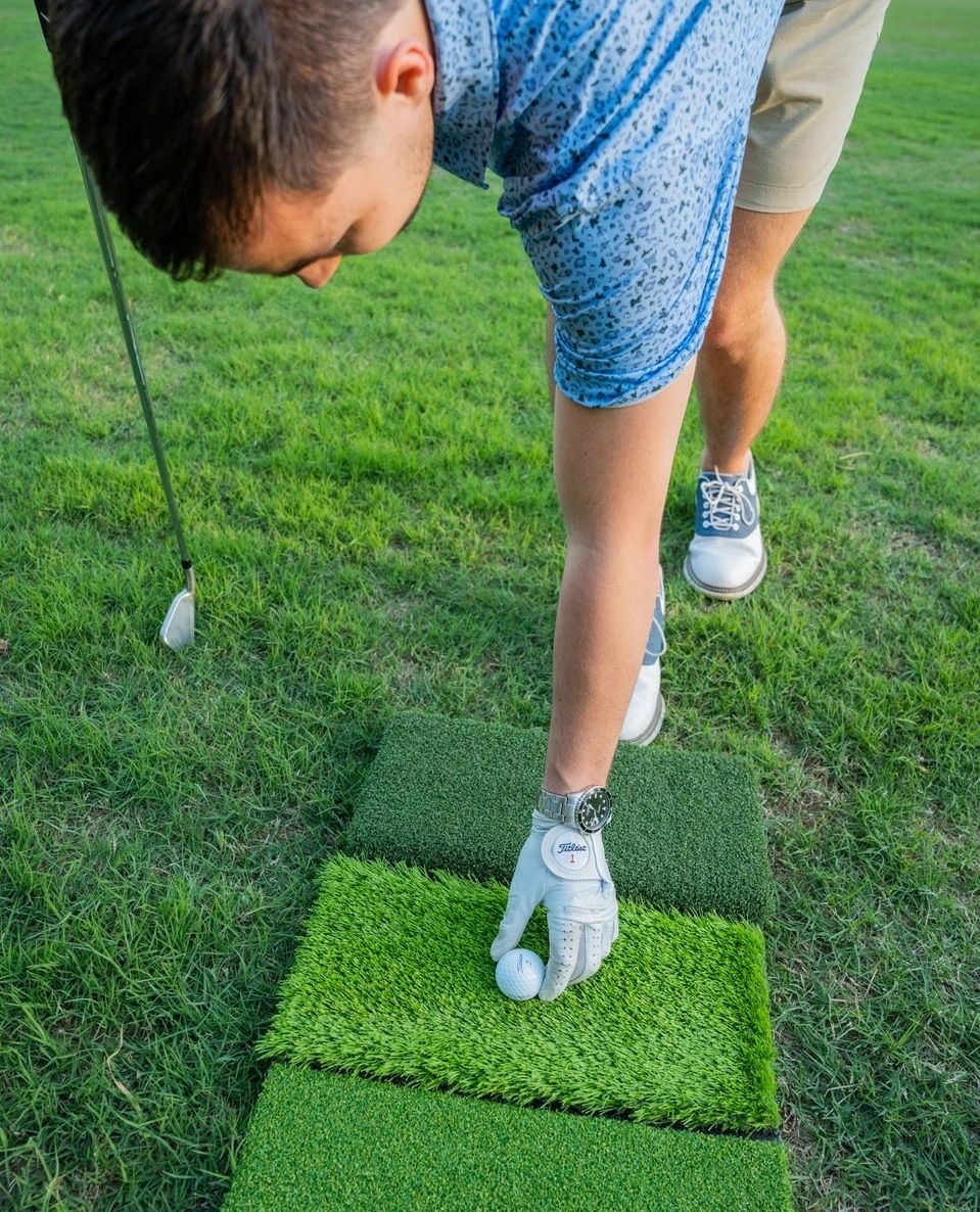 Happy Easter from #rukketsports! 🐣🌷

Save your backyard grass (for Easter Egg Hunting) 😉 and practice your swings on our Tri-Turf hitting mat.🏌️‍♂️

Use a real #golf tee to hit from tee turf, fairway, or even a clean lie to perfect your shots!✨️

l8r.it/ajnT