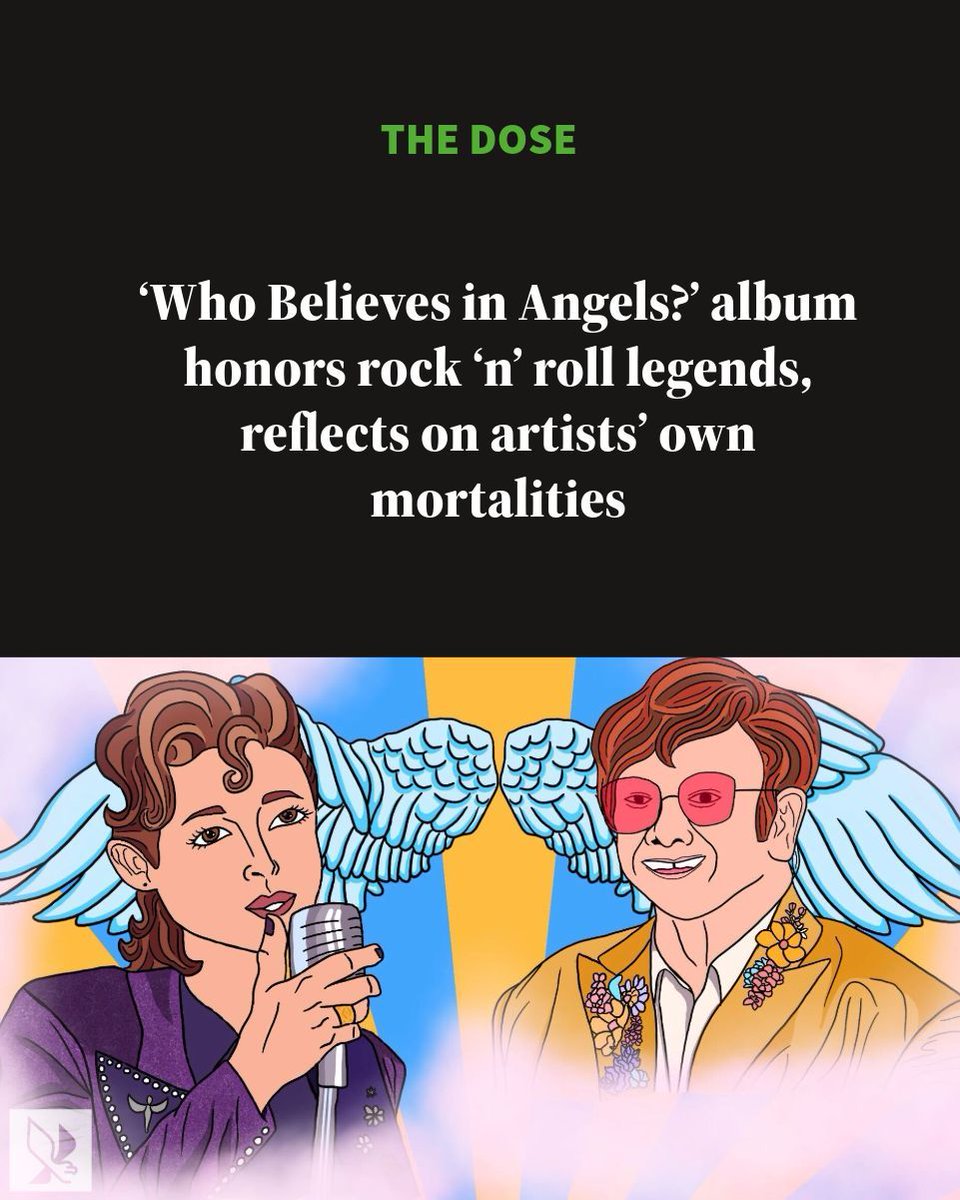 North Texas Daily (@ntdaily) on Twitter photo THE DOSE: ‘Who Believes in Angels?’ album honors rock ‘n’ roll legends, reflects on artists’ own mortalities
📝: <a href="/scarbi2/">Sophia Carbajal</a>
🖼️: Ashton Davis
Read more: buff.ly/gZ2wBE2 THE DOSE: ‘Who Believes in Angels?’ album honors rock ‘n’ roll legends, reflects on artists’ own mortalities
📝: <a href="/scarbi2/">Sophia Carbajal</a>
🖼️: Ashton Davis
Read more: buff.ly/gZ2wBE2
