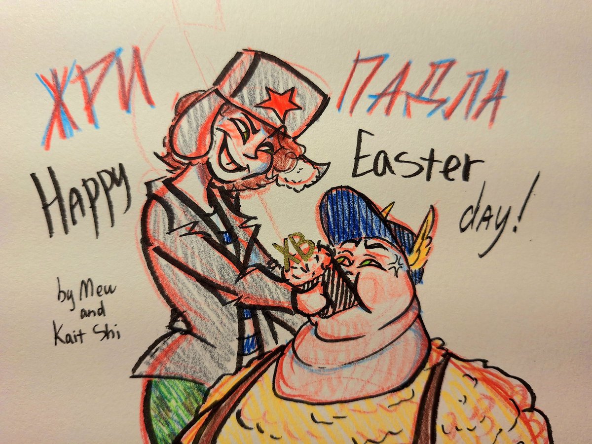 KaitMew's tweet image. Well, Christ is risen
#by_mew_and_kait_shi #unclesamsonite #Easter