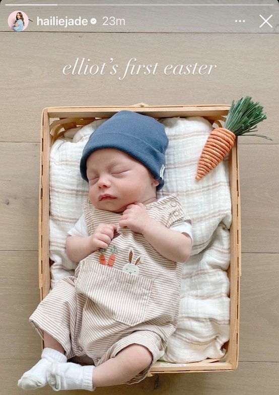 The Eminem Bible on X: "Baby Elliot's first Easter 🐰❤️  https://t.co/9uEqRbCHFi" / X
