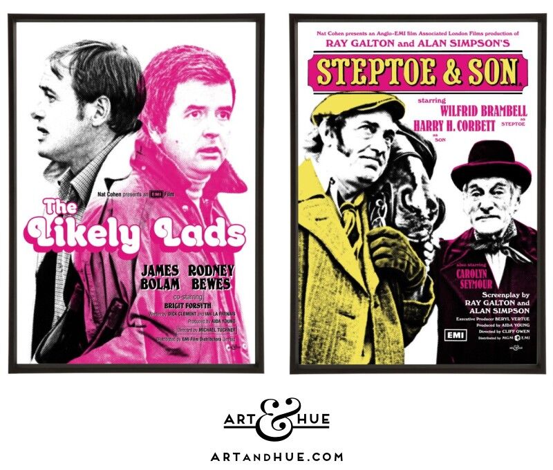 ARTandHUE's tweet photo. On the 5select channel from 9pm, there's a double-bill of classic comedy films starting with "The Likely Lads" followed by "Steptoe & Son" at 11pm. https://t.co/0DsAPdJH5Q https://t.co/LHOolLlQlM