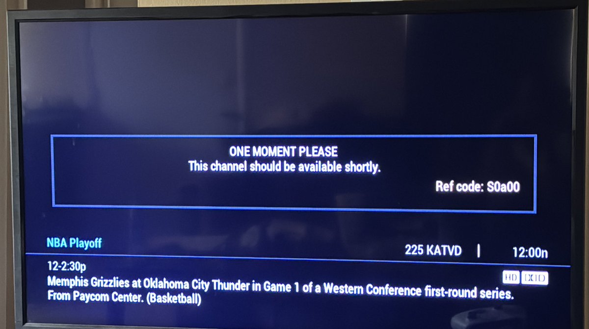 I wanted to watch the <a href="/memgrizz/">Memphis Grizzlies</a> but this is all I see 😒