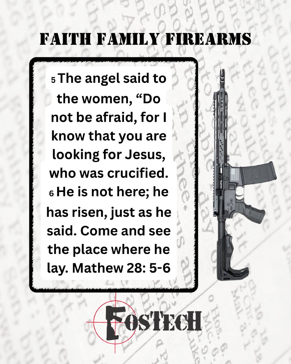 Fostech_Inc's tweet image. Celebrating the Resurrection of our Lord and Savior today and every day. Wishing you a Blessed Easter from the Fostech Family. #fostech