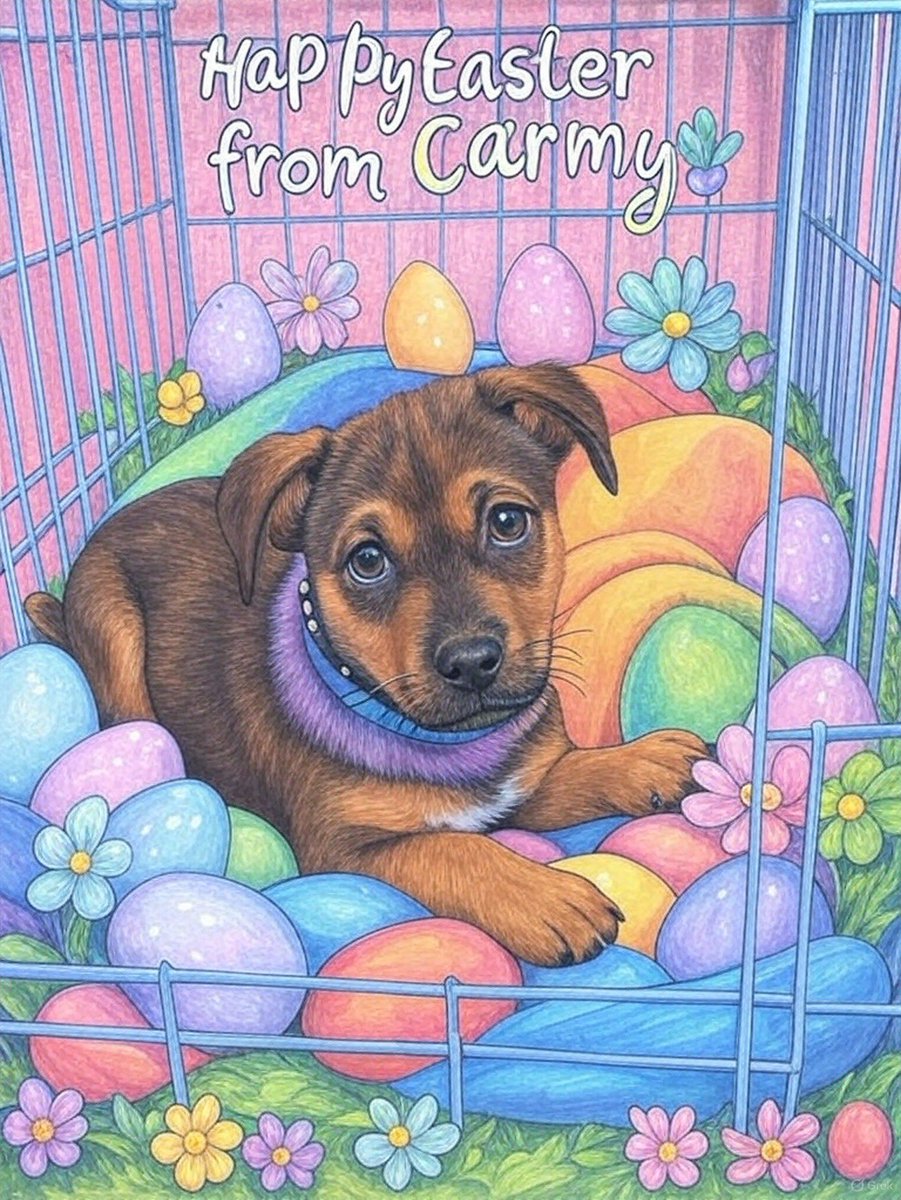 Happy Easter from the newest member of the fam