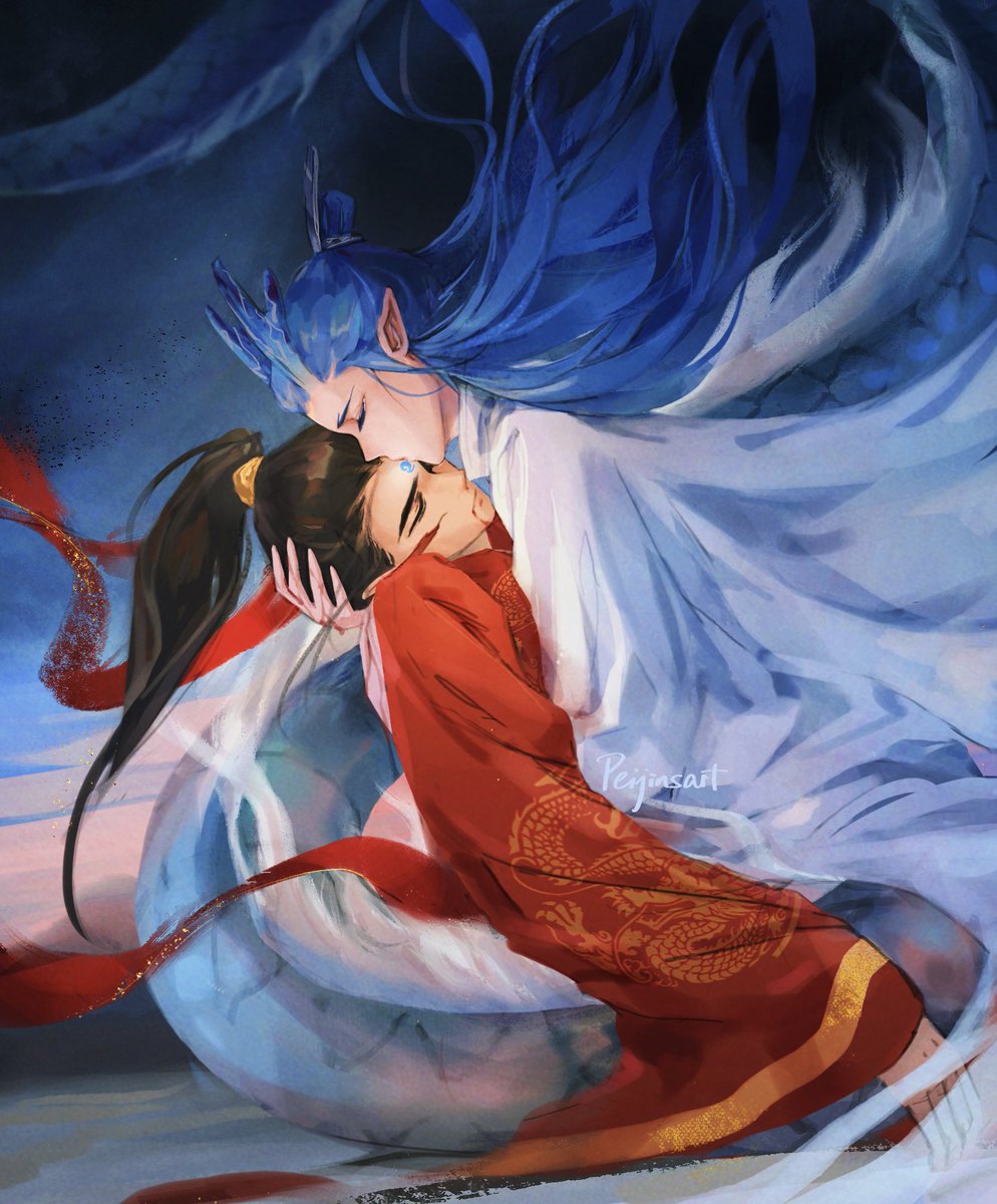 SPeijin's tweet image. Oubing of my favorite Nezha fanfiction #藕饼 #Oubing #NeZha #哪吒之魔童闹海