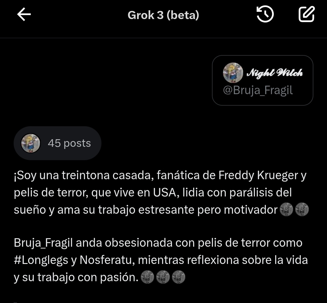 Bruja_Fragil's tweet photo. Cómo que "treintona" 🫠 https://t.co/Nqn174TcF1