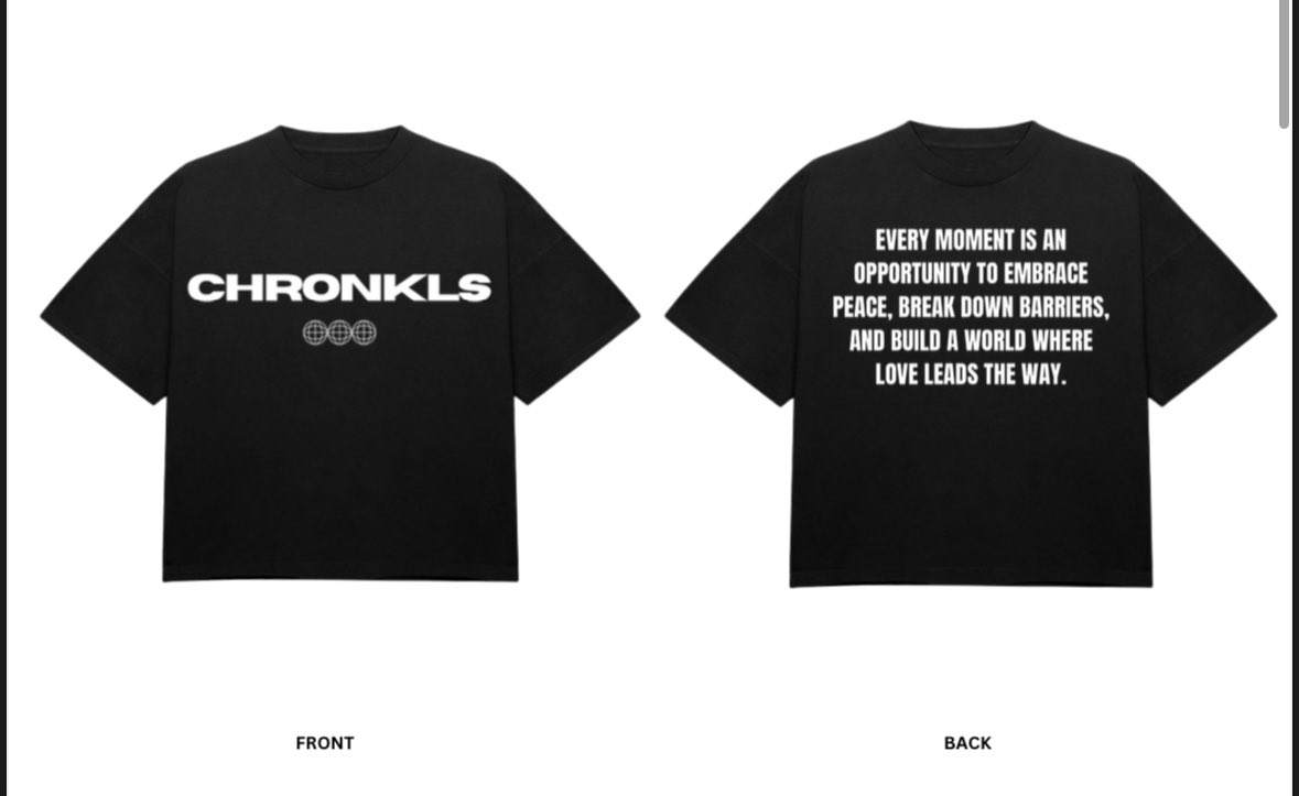 CHRONKLS LOVE PIECES. OUT NOW