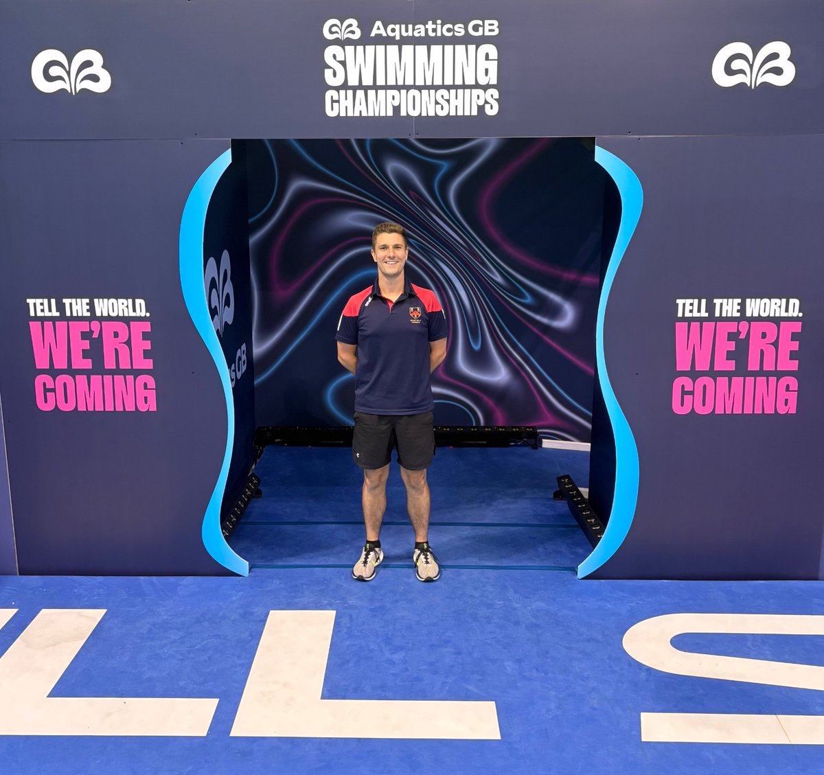 KingLimb's tweet photo. Big week in London at the 2025 Aquatics GB Champs. One last shift tonight but already super proud of Team MK 💙❤️ #MKFamily #BigShifts #Journey #Opportunity https://t.co/4wSad5njKE