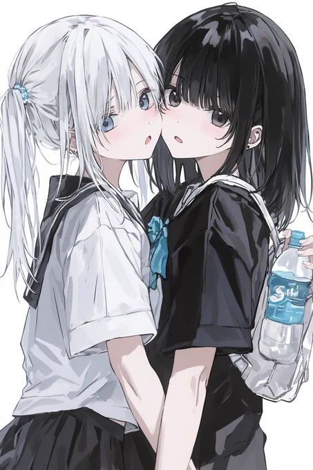 白×黒 