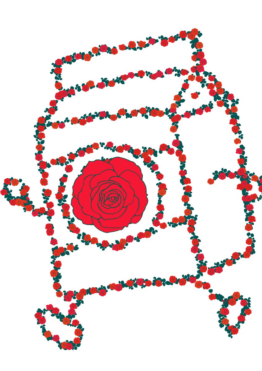 花ミルポン #ミルポン版深夜の真剣お絵かき60秒一本勝負 