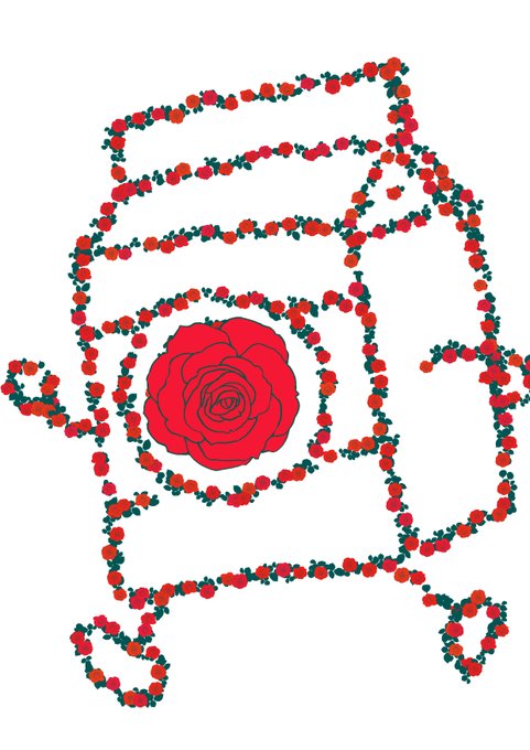 花ミルポン #ミルポン版深夜の真剣お絵かき60秒一本勝負 