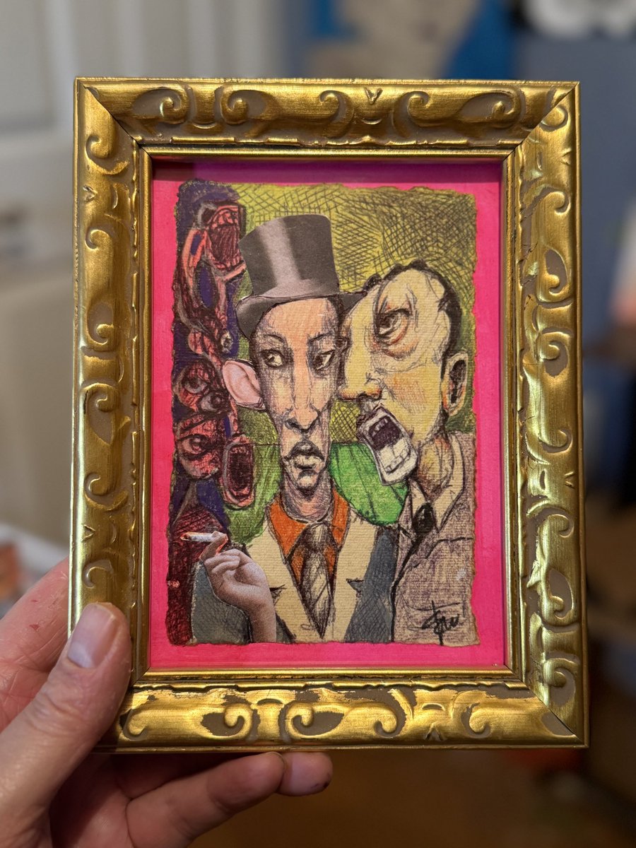 🪱 This weekend I debuted three from my 333 collection of 4x6” mixed media originals in Hannibal, Missouri 🥳
DM for details or check out their website 🪱🖍️
oldblugng.com