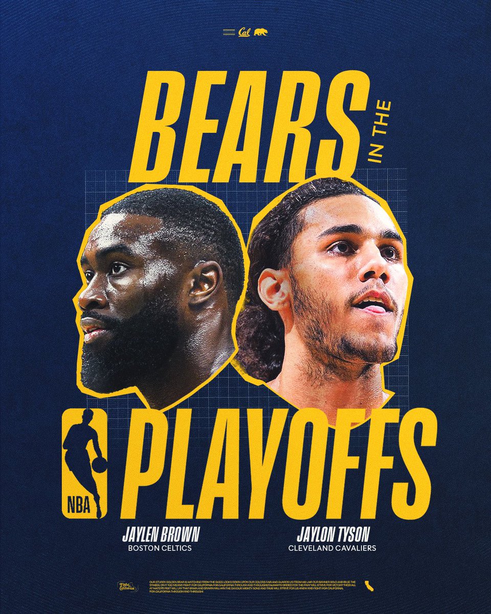 Ready for it 🏆

Good luck to our Golden Bears in the #NBAPlayoffs!

#GoBears