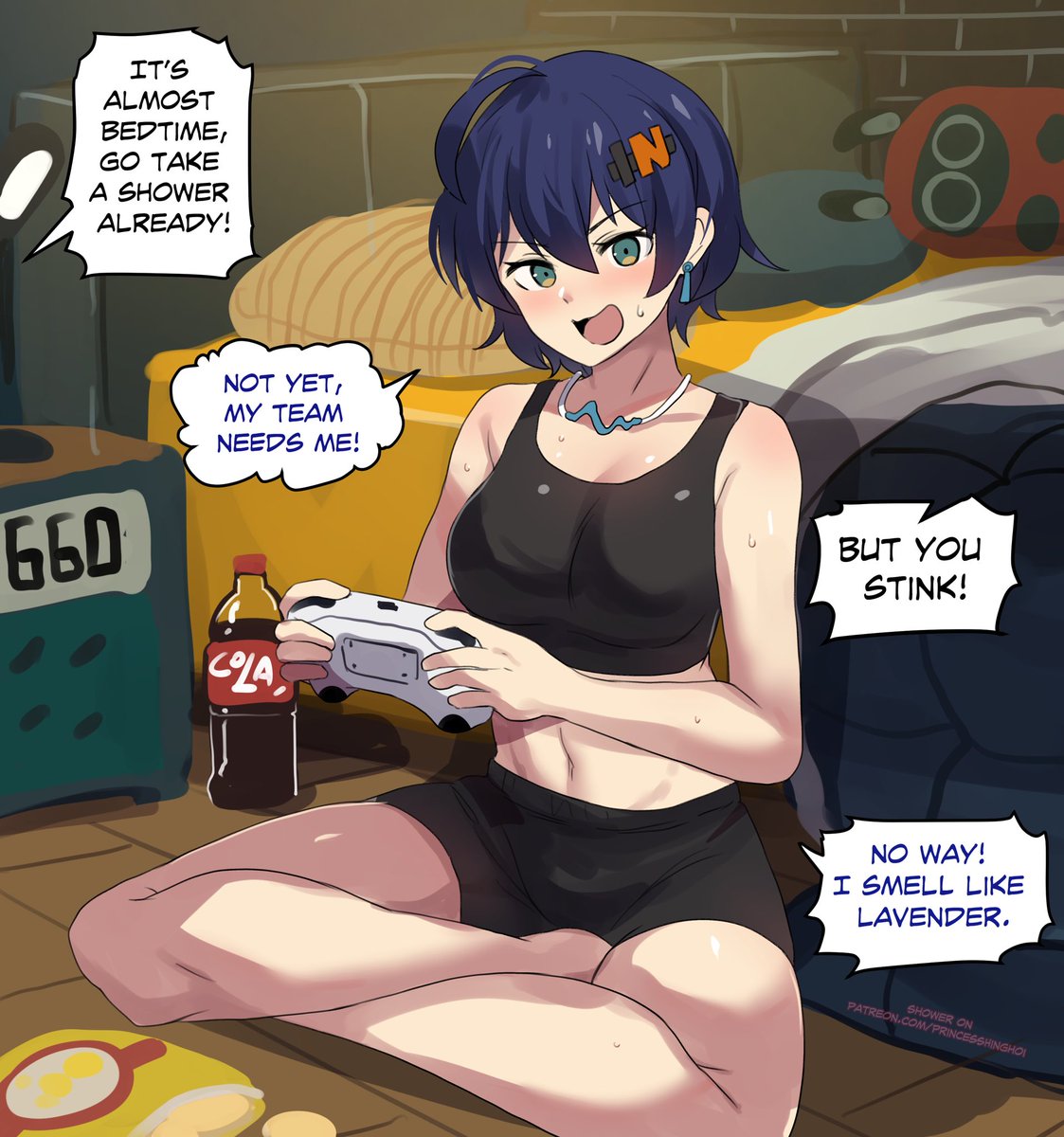 Gamer Girl Smell 😤