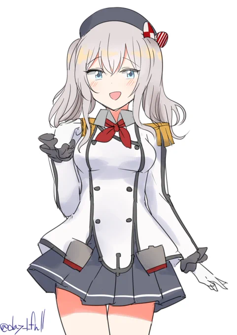 鹿島#艦これ版深夜の真剣お絵描き60分一本勝負 #艦これ版真剣お絵描き60分一本勝負_20250420 
