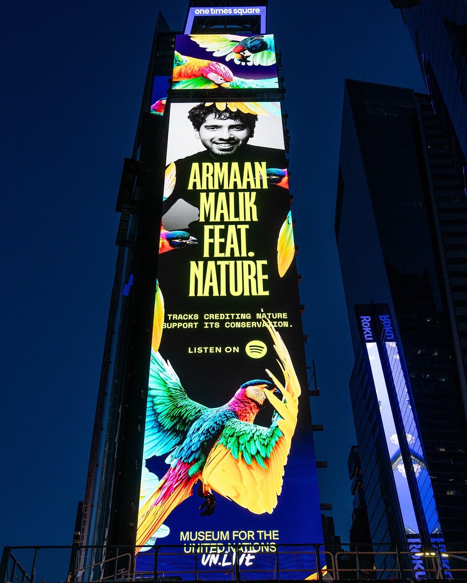 ArmaanMalik22's tweet photo. Teamed up with NATURE on a new track for Earth Day, releasing April 22nd, royalties &amp; proceeds of which go towards protecting the Amazon, Andes &amp; Congo 🌎 🌱

London &amp; New York, spot me in your city!! https://t.co/o0i4mcfs5w