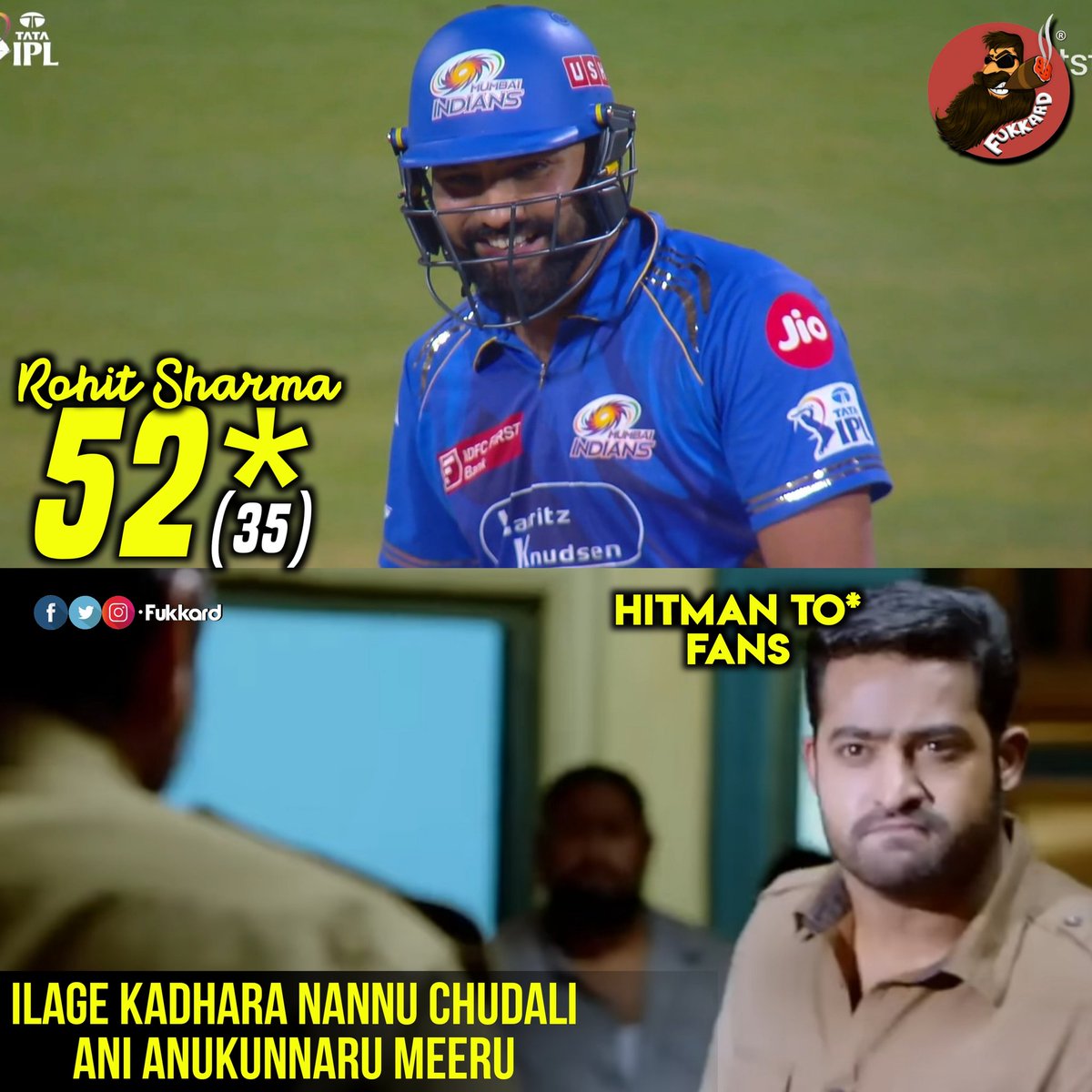 Agayatbandhu711's tweet photo. #cskvsmitickets 
Reaction of Rohit Sharma's Family ❤️After Seeing the class of Hitman ♥️🥺
FIFTY BY ROHIT SHARMA IN 33 BALLS...
The Hitman is back, a superb half century Vs CSK...
#CSKvsMI
#CSKvsMI #RohitSharma #ipltickets #CSKvsMI https://t.co/BfS5tY8Dvk