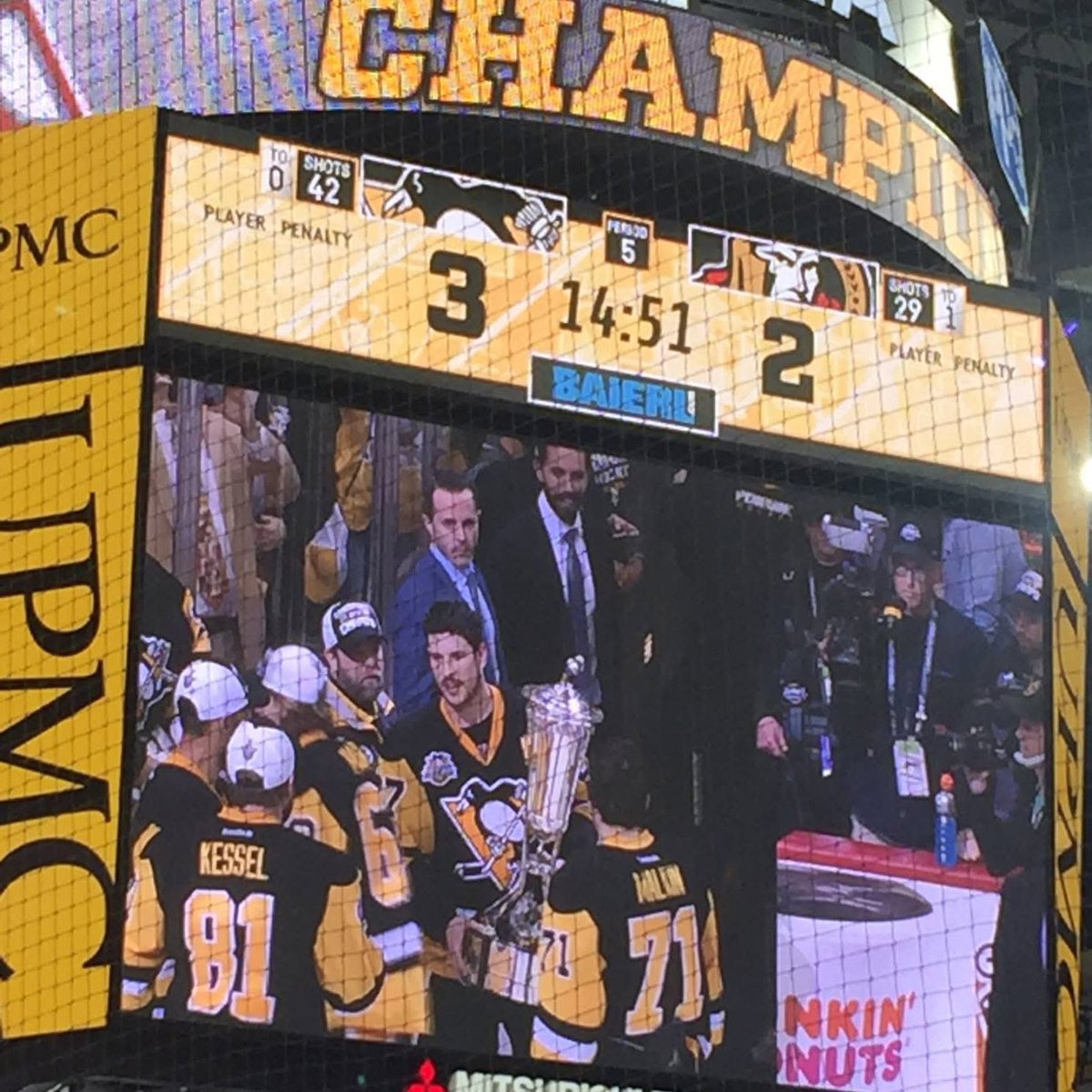 Cski_'s tweet photo. @Buccigross Game 7 double overtime next score wins &amp; trip to the Stanley Cup Final, What a wild ride that was. https://t.co/bwdODDeOLs