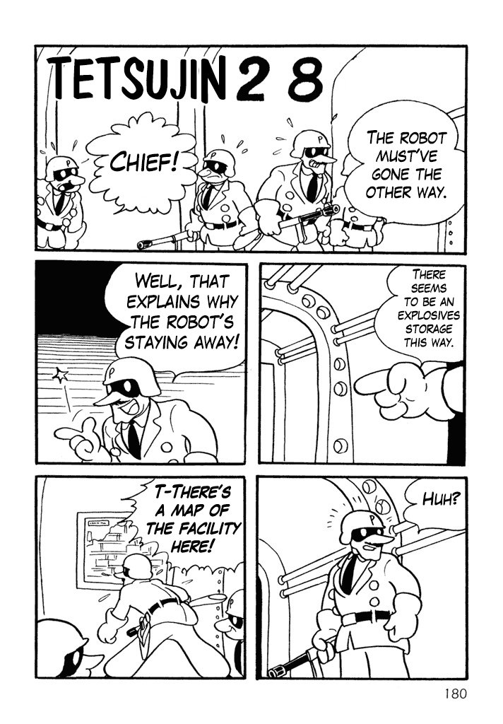 AfternoonPulp's tweet photo. Here's a double release! Humanoid Monster Bem chapter 2, and Tetsujin 28 chapter 10!

Finally we get to see both the origin of the Humanoid Monsters, as well as the first appearance of the titular Tetsujin 28!!

You all know where to find it, enjoy! https://t.co/qMDU9PW7lj