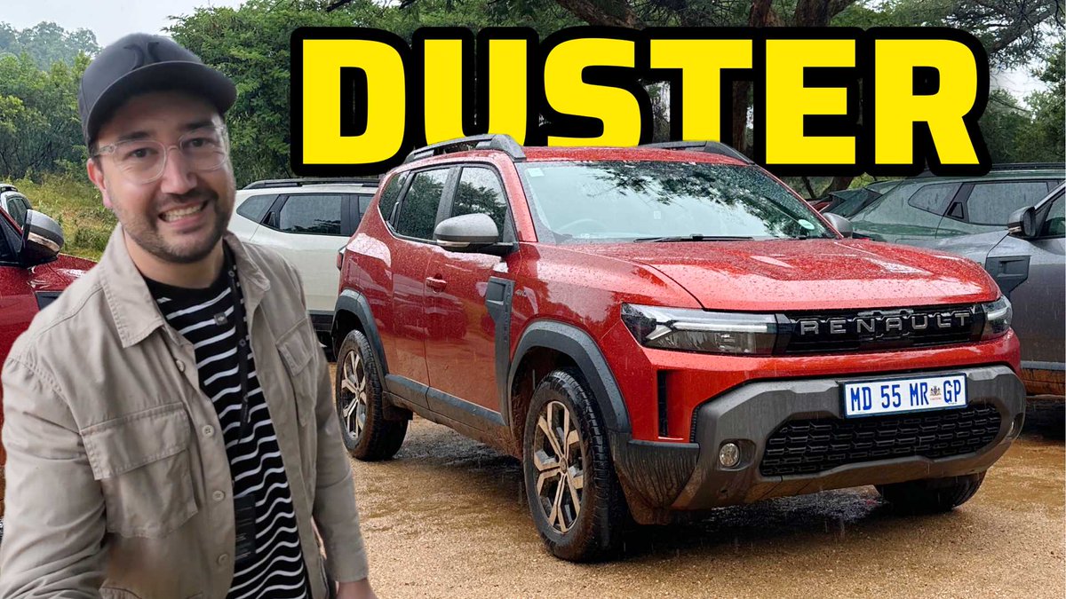 Greg Dennis Reviews (@carswithgreg) on Twitter photo This is the new <a href="/Renault_SA/">Renault South Africa</a> Duster!
Check out my video from the launch event, now live on my YouTube Channel: youtu.be/Ol1K4TwYtPA This is the new <a href="/Renault_SA/">Renault South Africa</a> Duster!
Check out my video from the launch event, now live on my YouTube Channel: youtu.be/Ol1K4TwYtPA