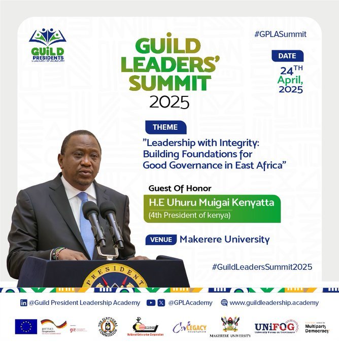 HaningtonNsobya's tweet photo. It's time to listen ,learn and share ideas about leadership and governance in East Africa , all happening at the great hill Makerere. #GuildleaderSummit2025
#SSENTAMUgovevernment
I will be there in person in order to learn and become more.#LetsGetHeard
#GuildLeadersAcademy https://t.co/VZw4Lh6FSs