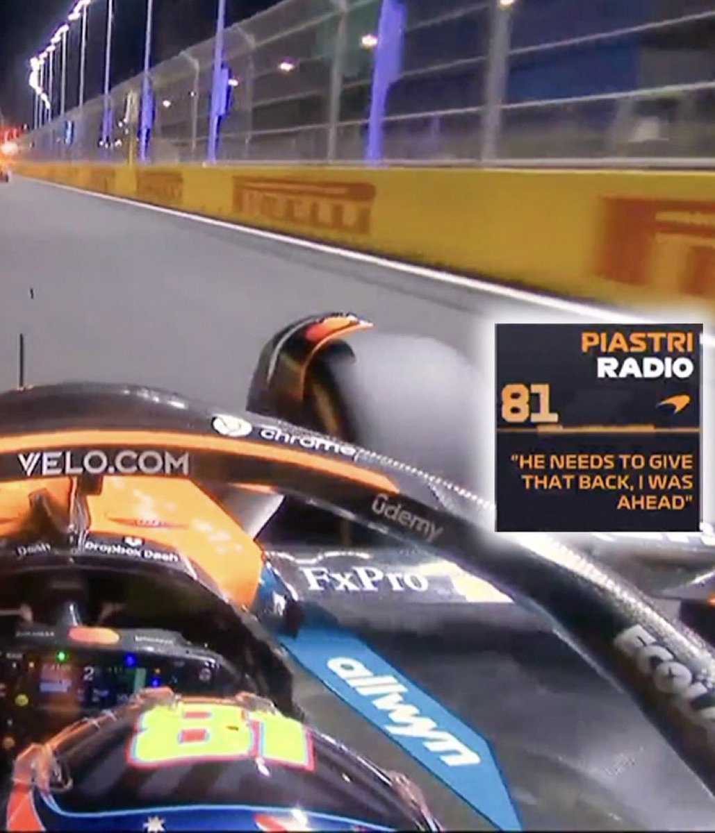 Motorsport's tweet photo. 5 second penalty for Max 

#SaudiArabianGP https://t.co/XKih1qDs8M