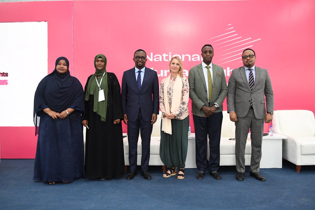 ELMAN PEACE & HRC (@elmanpeacehrc) on Twitter photo Somalia’s 1st National Human Rights Summit marked an essential step toward #accountability Our ED <a href="/fartunadaan/">Fartun Adan</a> was honored to join the distinguished opening panel & COO <a href="/IlwadElman/">Ilwad Elman</a> moderated key dialogues on participation & inclusion kicking off day 1 of the summit
#Somalia Somalia’s 1st National Human Rights Summit marked an essential step toward #accountability Our ED <a href="/fartunadaan/">Fartun Adan</a> was honored to join the distinguished opening panel & COO <a href="/IlwadElman/">Ilwad Elman</a> moderated key dialogues on participation & inclusion kicking off day 1 of the summit
#Somalia