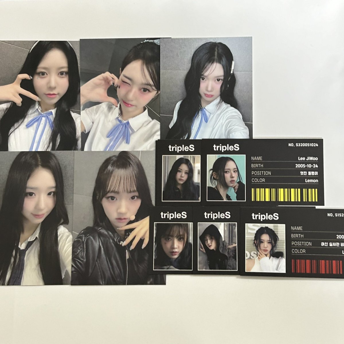 ascsid's tweet photo. tripleS objekt trade オブジェクト 交換 トエス トレカ wtt 買取 OMA 발대식 オリヤン　ポストカード キーリング

【譲】1-3枚目 QR未使用
【求】4枚目 ナギョン

引用先共に郵送交換希望です。 https://t.co/oCjY2FyviU