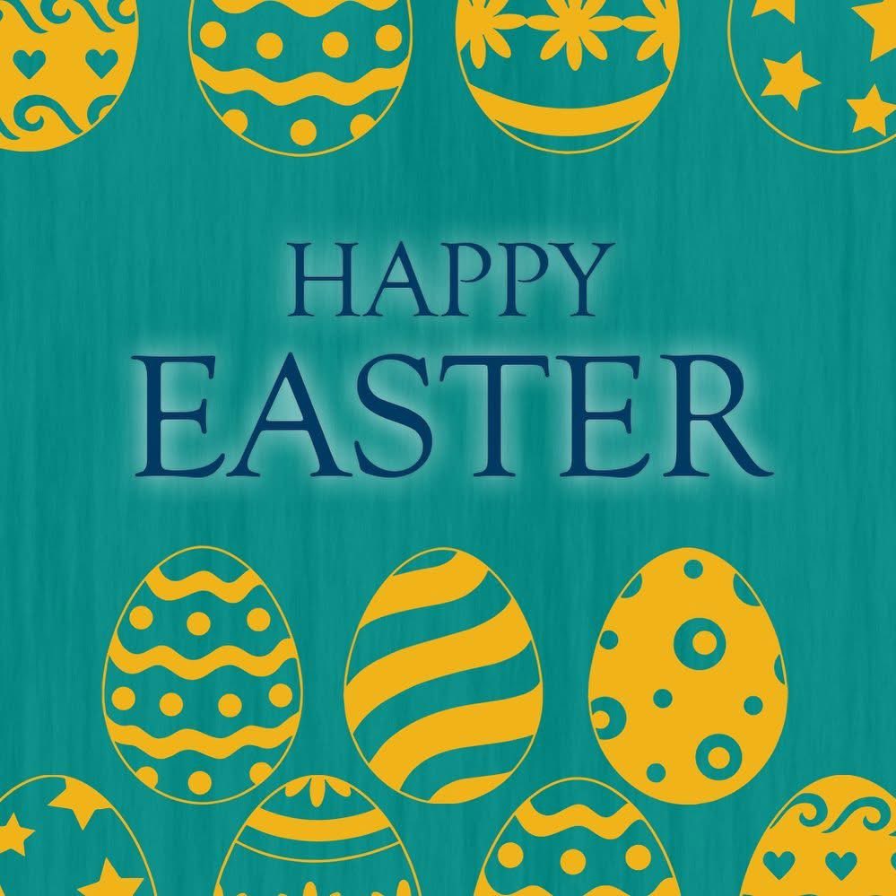 Wishing you a joyful Easter filled with peace, hope, and happiness. Happy Easter! #Easter