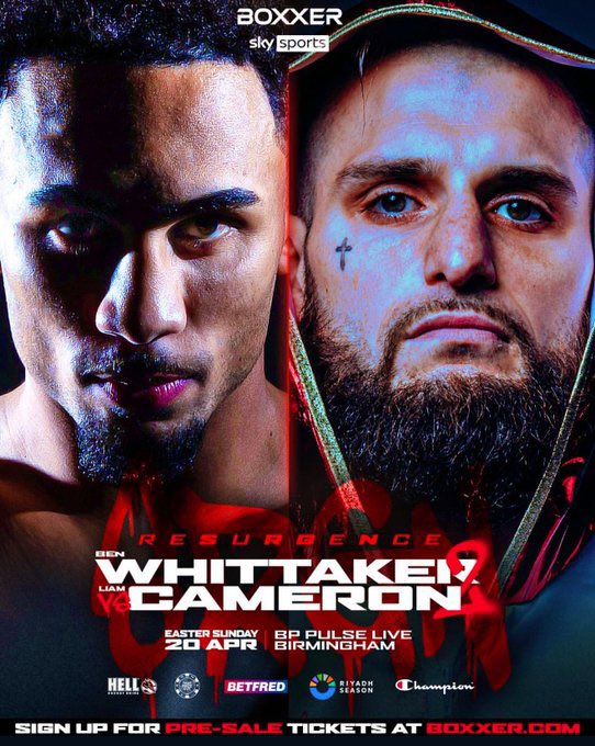 3 Tickets left for cheap for Ben Whittaker VS Liam Cameron on today Sunday 20th April at BP Pulse Live Arena Birmingham. Block 12 row YE. Vouches on page