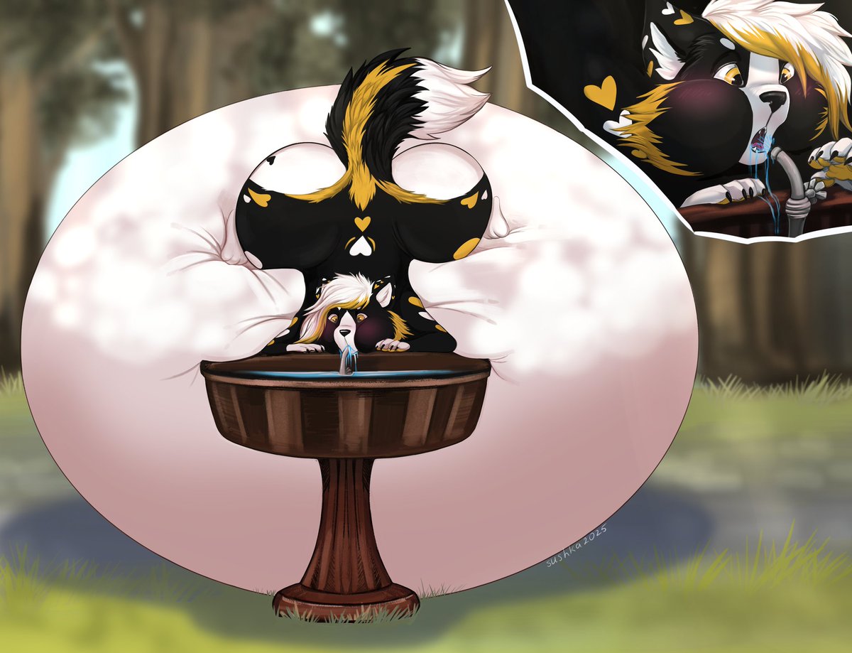 MamaWolfVesper's tweet photo. What would you do to this expandable creature, she seems quite capable!! 🎈🗯 https://t.co/4qNsXhrFEG