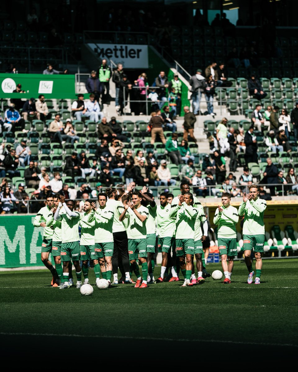 FCSG_1879's tweet photo. Einfach nur #DANKE! 💚 Unser Heimspiel gegen den FC Sion ist 𝐀𝐔𝐒𝐕𝐄𝐑𝐊𝐀𝐔𝐅𝐓! 😍 Die Vorfreude auf das morgige Spiel mit euch ist riesig! 💪💪 #FCSGSIO https://t.co/xSEMtVIQz2