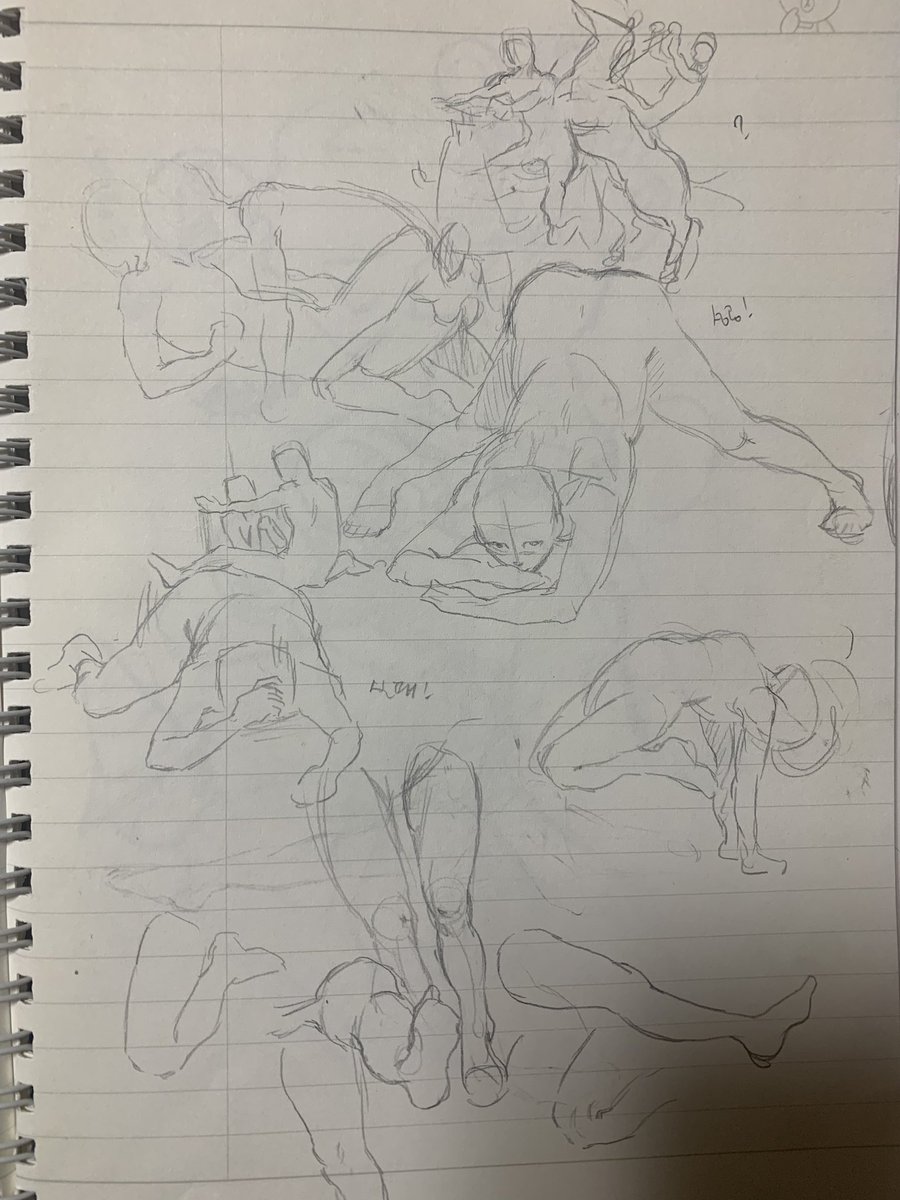 인외만 그려서 인체 퇴화찍음