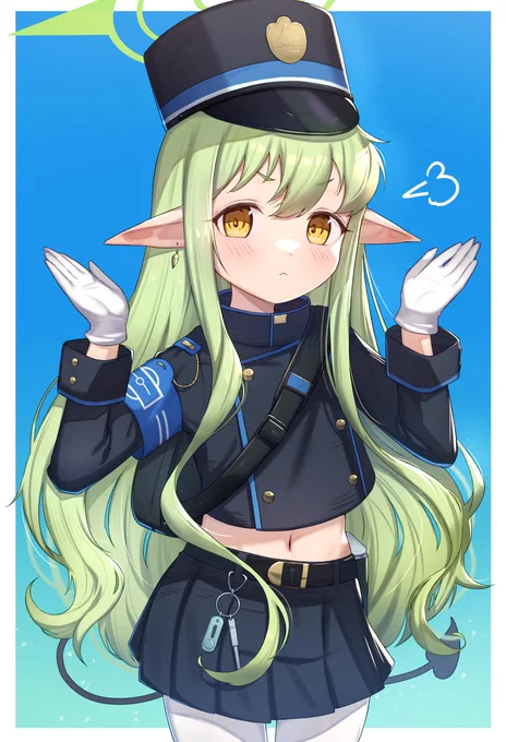 シュポガキ実装!! #ブルアカ 