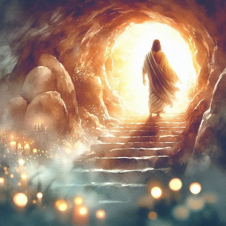 Danyyss83's tweet photo. Que esta pascua te regale la certeza de que ningún invierno es eterno, y que en Cristo todo florece de nuevo.
¡¡ Felices Pascuas de Resurrección!!🙏 https://t.co/1iiwPeUjU1